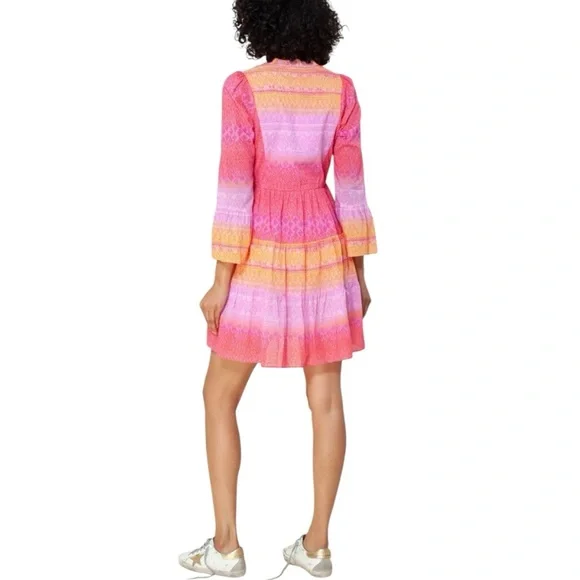 HALE BOB Sarila Voile Dress in Pink XS - Picture 2 of 10